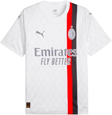 PUMA 2023-2024 AC Milan Away Football Soccer T-Shirt Jersey