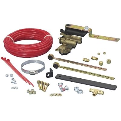 Firestone Airide 2186 Automatic Single Gauge Pneumatic Height Control Valve | Accommodates Loading and Unloading | Works with Existing Compressor & Tank | Equally Distributes Air in Air Springs
