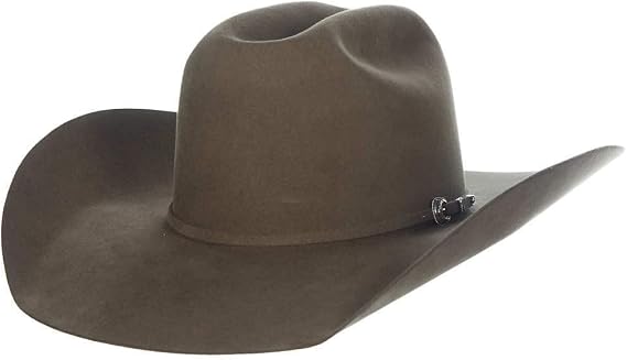 Rodeo King 30X Tan Belly Self Band 4 1/2" Brim Open Crown Felt Cowboy Hat