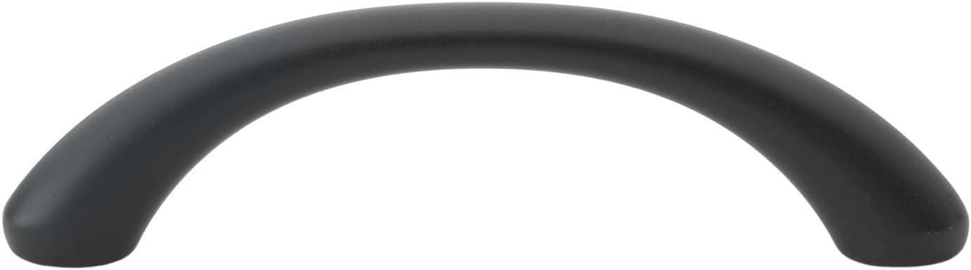 GlideRite Hardware 2-34 2.75in CC Matte Black, 50 Pack Cabinet Loop Pull