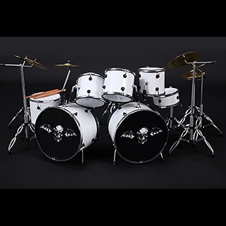 AXE HEAVEN Jimmy The Rev Sullivan Miniature Replica Drum Set Avenged Sevenfold Collectible