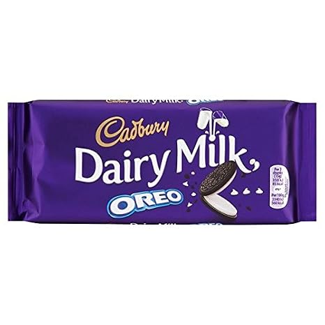 Cadbury Dairy Milk with Oreo Chocolate 15 x 120g Bars (Bulk Buy)