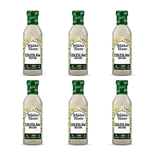 Walden Farms, Drssng Coleslaw, 12 OZ Pack of 6