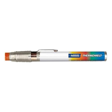 Markal Thermomelt Temperature Indicator Heat Stick, 550 Degrees Fahrenheit, 5" Length, 550 F (86823)