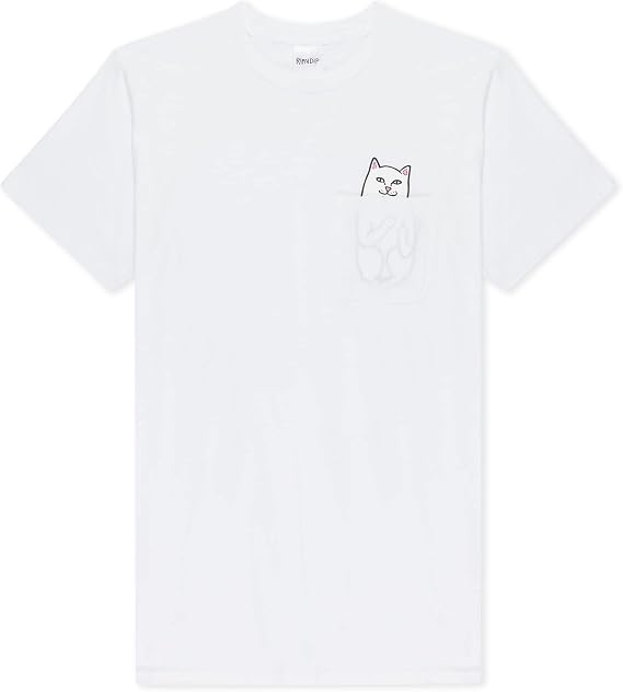 RIPNDIP Lord Nermal S/S Pocket Tee (White)