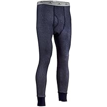 Indera Men's Dual Face Raschel Knit Performance Thermal Underwear Long Johns Pant