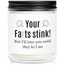 Funny Gifts for Him Valentines Day, Boyfriend Gift, Boyfriend Birthday Gifts, Anniversary Candle for Men, Husband, Romantic Presents for Boyfriend Husband, Lavender Scented Candle 7oz