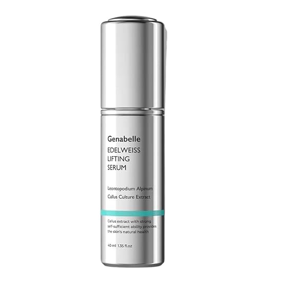 Genabelle Edelweiss Lifting Serum Anti-Aging Formula with Edelweiss Extract, Niacinamide, Peptides for Firming, Hydration & Brightening 1.35 fl.oz