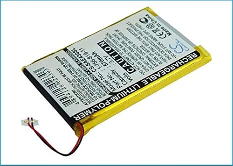 Battery for Sony NW-E435 NW-E435F NWZ-E436 NWZ-E436F NWZ-E436FBLK NWZ-E436FBLU NWZ-E436FPNK NWZ-E438FBLK NWZ-E438FPNK NWZ-E438FRED SOK-NWZ-E435F(B) 1-756-819-11 LIONX