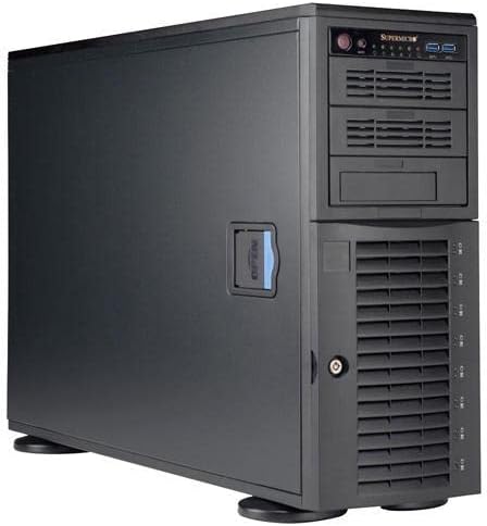 Supermicro CSE-743AC-1K26B-SQ 4U Tower Super Quiet with SAS3, USB3, 1200W PWS