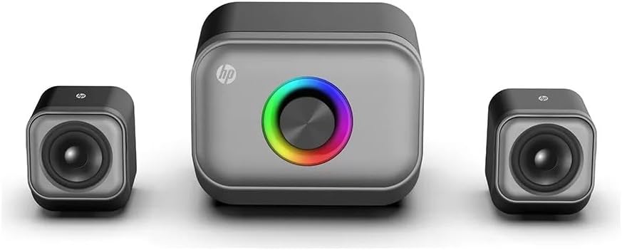 HP Dhs-2113-S 13W Multimedia Wired & Bluetooth Rgb 2+1 Speaker SUBWOOFER