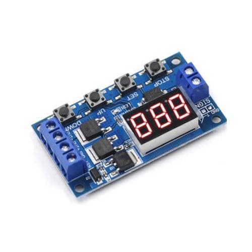 SANEC Digital Time Delay Relay Trigger Cycle Timer