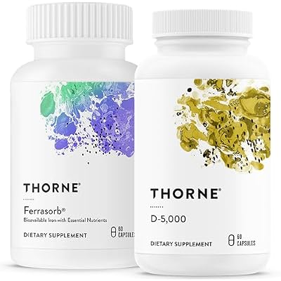 THORNE - Wellness Support - Blood Support & Vitamin D-5000 Combo - 60 Servings