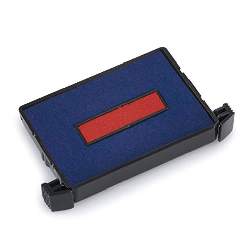 Trodat Replacement Ink Cartridge 64750 - Pack of 3 Color Blue-red
