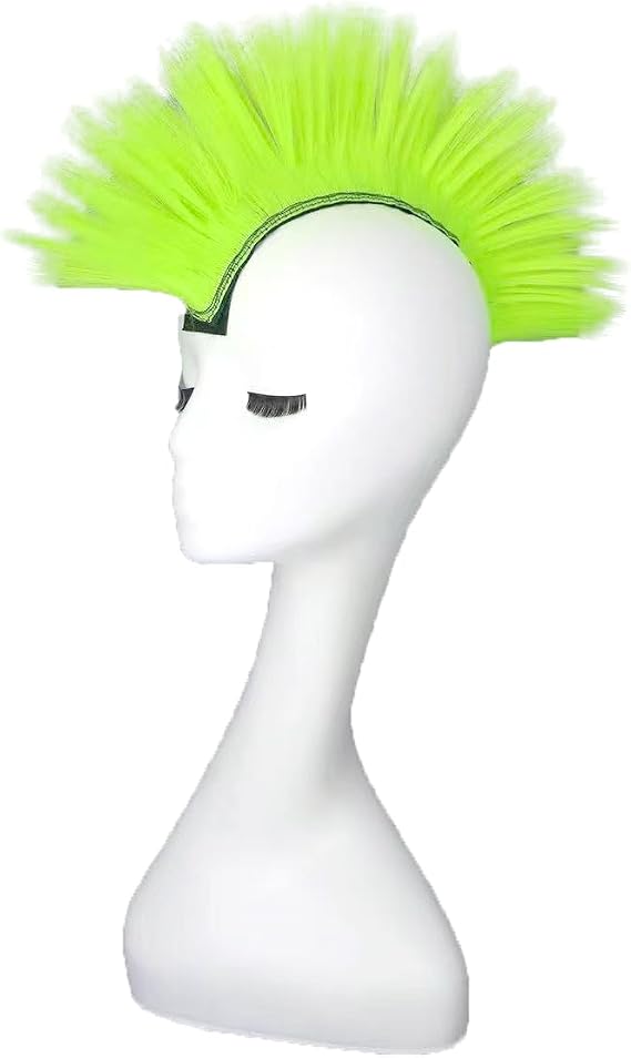 Helmet Wigs Hair Helmet Mohawk Helmet Decoration Hawk for Motorcycle