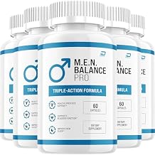 M.E.N Balance Pro Supplement Advanced Formula Supplements for Daily Health (5 Pack - 300 Capsules)