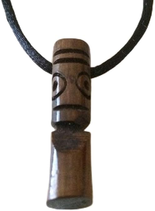 Taino wood necklace for the good luck the same as on the Dominican Beach