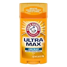 Arm & Hammer Ultra MAX Deodorant- Cool Blast- Solid - 2.6oz- Made with Natural Deodorizers