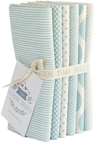 Basic Classics Fat Quarter Bundle by Lt. BlueAqua Tilda