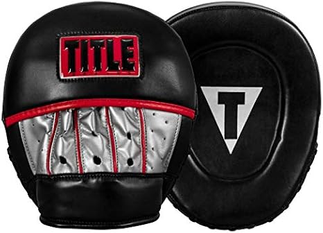 TITLE Boxing Valiant Micro Mitts - Muay Thai & Kickboxing Pads, MMA Equipment, Boxing Coaching