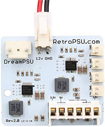 for Dreamcast Game Console Dreampsu Power Board 12V, White