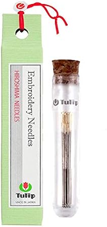 Japanese Hand Sewing Needles - Tulip Embroidery Needle - Sharp Tip - Size 3