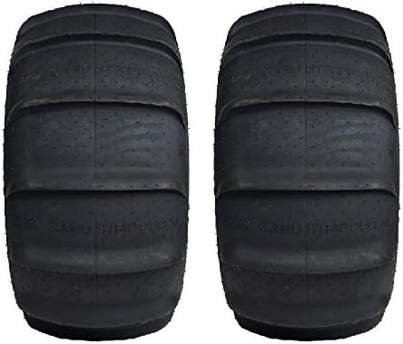 Pair of GMZ Sand Stripper XL Paddle Rear (4ply) ATV Tires [30x15-14] (2)