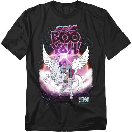 Popfunk Teen Titans Go! Epic Boo Yah T-Shirt (Black)