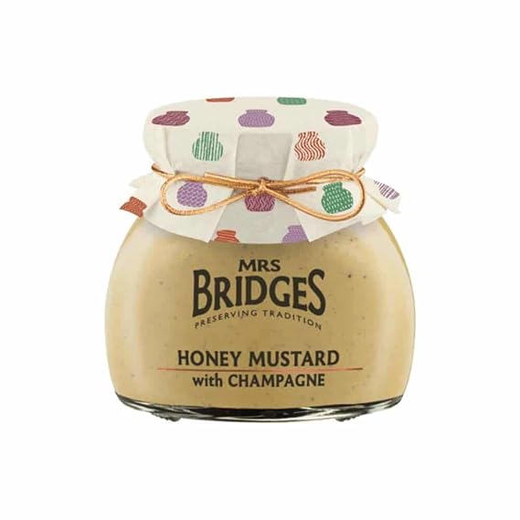 Mrs Bridges Honey Mustard with Champagne, 7oz Jar (Pack of 1)