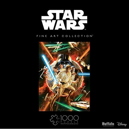 Buffalo Games - Star Wars - Comic Variant Cover - 1000 Piece Jigsaw Puzzle for Adults -Challenging Puzzle Perfect for Game Nights - Finished Size is 26.75 x 19.75