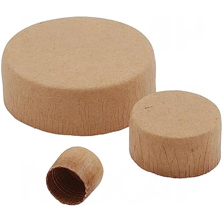 Paper Tapered Caps - Paper Cap - Tapered 2.587-2.846 65.7-72.3mm - For: 2-58, 2-34 Std: M68 M70 M72 Metric - Brown MOCAP MPTC019 qty1000
