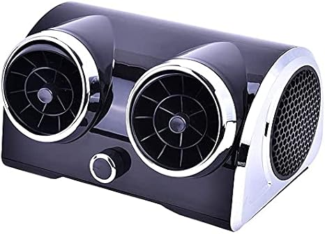 Car Air Conditioner Mini Car Cooler Cooling Fan Water Air Conditioner Cooling Fan for Car Truck SUV RV Outdoor, Black