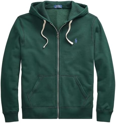 Polo Ralph Lauren Mens Double-Knit Full-Zip Hoodie