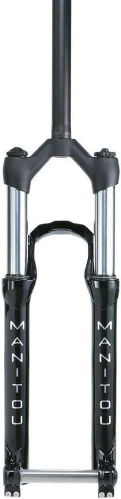 Manitou Circus Comp Suspension Fork - 26", 100 mm, 20 x 100 mm, 41 mm Offset, Gloss Black, Straight Steer