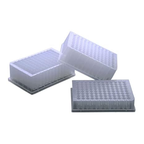 NEST Scientific 503102 Deep Well Plate, U-Bottom, Round, Non-Sterile, 96 Well, 2.0mL Volume (Pack of 50)
