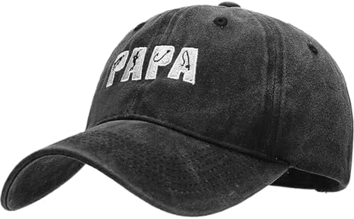 XYIYI Vintage Washed Distressed Baseball Cap Adjustable Cotton Dad Hat for Women Men