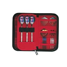 Unicorn Maxi Darts Wallet - Black/Red