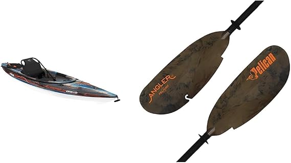 Pelican Argo 100XR - Premium Sit-in Recreational Kayak - Lightweight one Person Kayak - 10 ft
