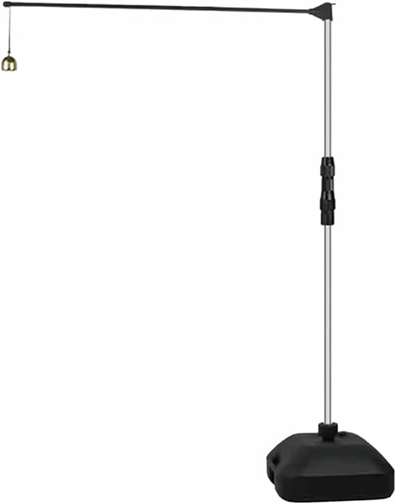Vertical Jump Tester Vertical Jump Tester, Jump Measurement Test Stick Pole Tool with Bell, Practice Spiking Skills Training Aid for Leg Strength