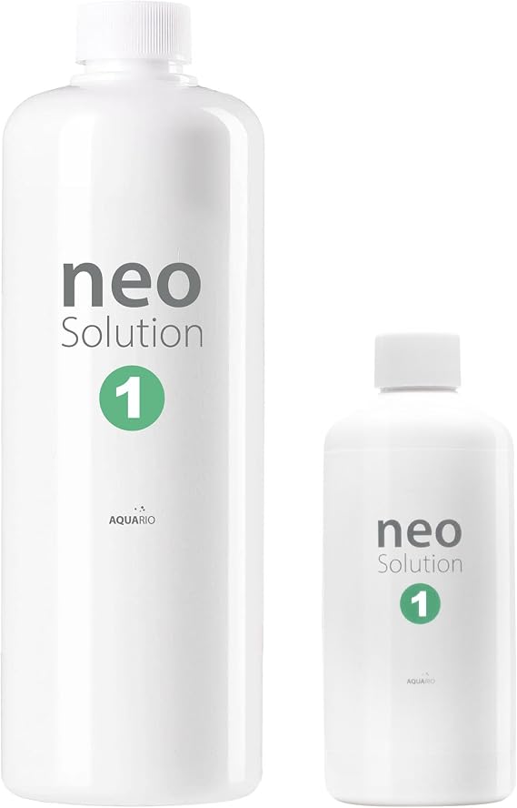 Aquario Plant Fertilizer for Aquarium Plants - Liquid Fertilizer with Nitrogen, Phosphorus, Potassium, Magnesium to Promote Growth & Photosynthesis in Aquatic Environments - Neo Solution 1, 300ml