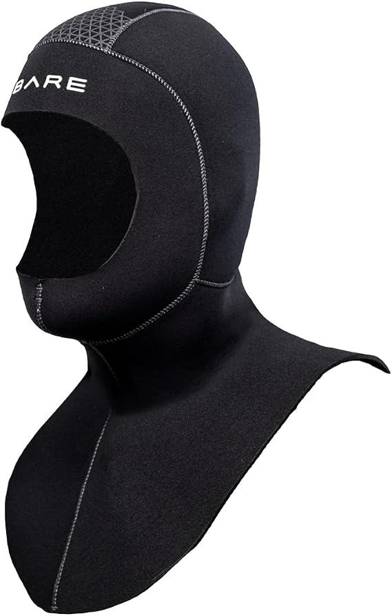 Bare 5mm S-Flex Hood, Black, XL
