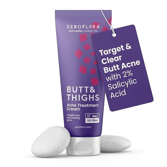 Butt & Thighs Acne Treatment Cream, 4 fl.oz