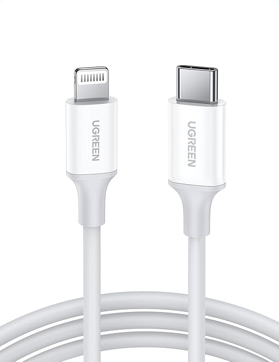 Ugreen Type-C Lightning iPhone Hızlı Şarj Kablosu 2 Metre