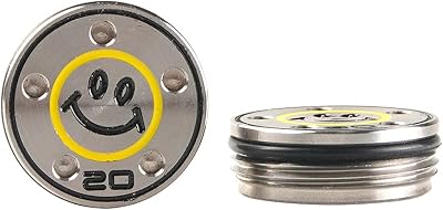 GOOACTION Golf Custom Putter Weights Smiling Face Pattern 2PCS 20g Compatible with Select Newport Studio Design California GoLo Futura X Series Putter Clubs