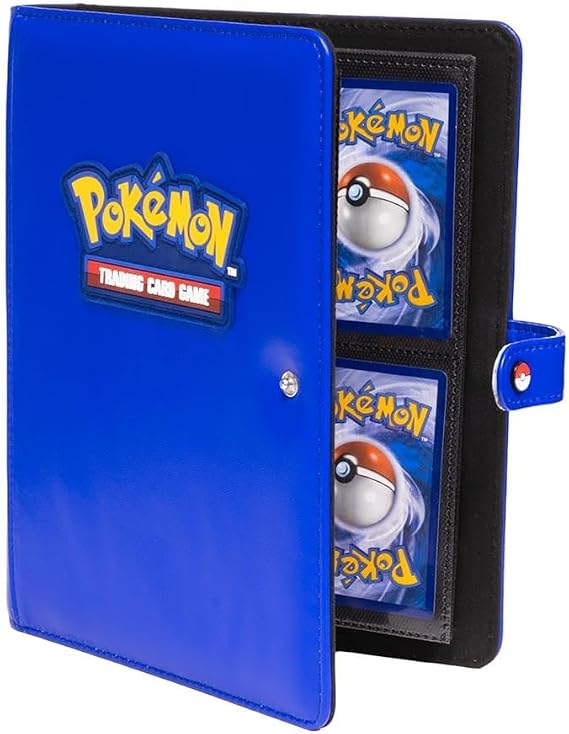 Ultra Pro - Premium Pokémon 4 Cepli Geçmeli Bağlayıcı, Pokémon Koleksiyoncular için Şık Premium Güvenli Koruyucu Kart Tutucu Ekran Bağlayıcı Şık Depolama Çözümü