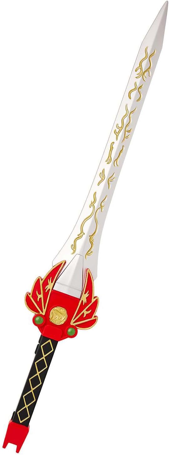 Spirit Halloween Red Ranger Sword Accessory, Officially Licensed, Halloween Accessories, Unisex Adult, One Size Fits Most Standard, Multicolor