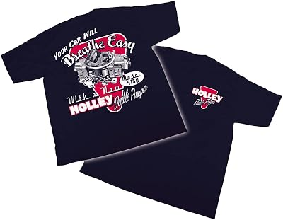 Holley 10010-LGHOL Retro Double Pumper T-Shirt