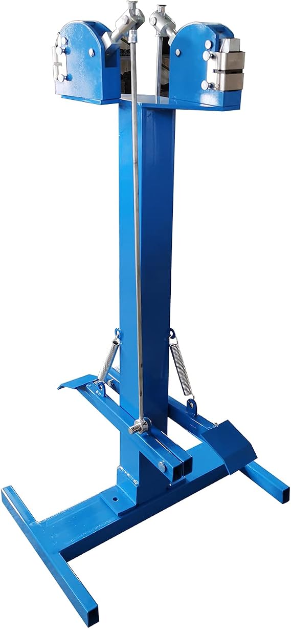 GXFCHYL Metal Shrinker Stretcher SS-18FD Sheet Metal Shrinker Stretcher 2-in-1 Sheet Bending Machine with Two Foot Pedals & Two Jaws,Metal Shrinking and Stretching Machines for Metal Roofs