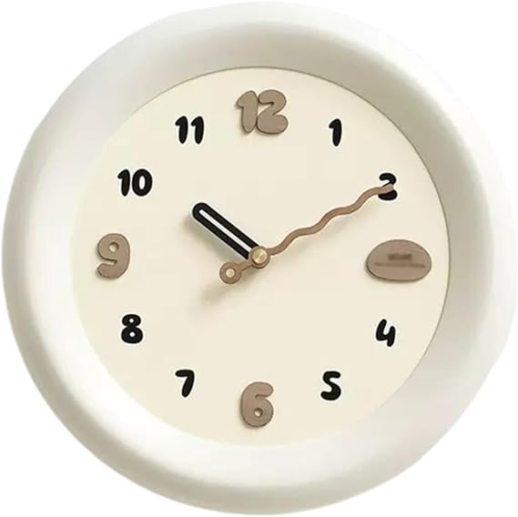 Wall Clock Modern Simple Wall Clock Living Room Household Fashion Atmosphere Creative Wall High-Level Sense of Clock Clock(C,M) (A L)