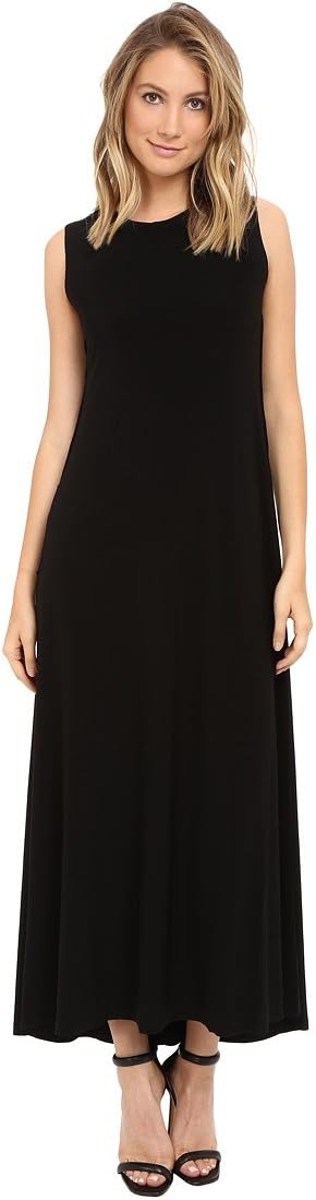 KAMALIKULTURE Womens Casual Dress, Black, Large US